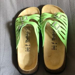 Birkies L8 39 55 slip ons - almost new condition